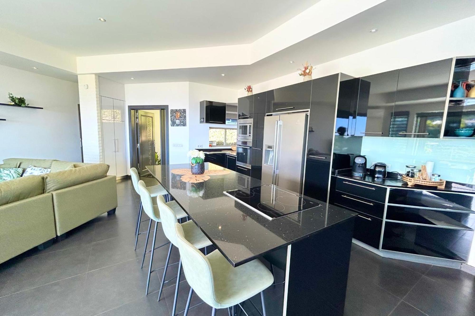 Villa Tiki Wonderfull Sea View Punaauia  Dış mekan fotoğraf