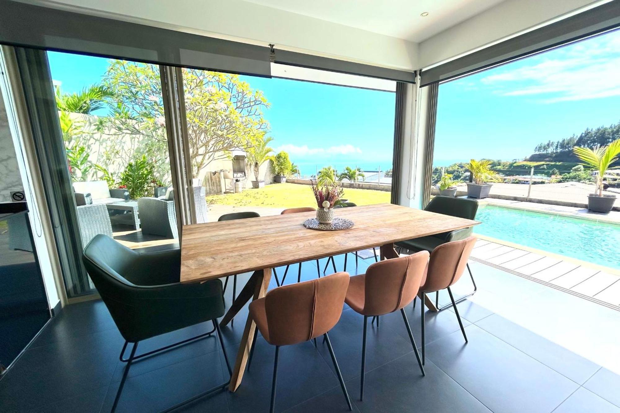 Villa Tiki Wonderfull Sea View Punaauia  Dış mekan fotoğraf